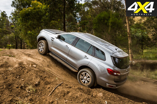Ford everest uphill