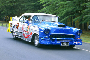 1955 Chevrolet Sports Coupe Attack Final Objective 