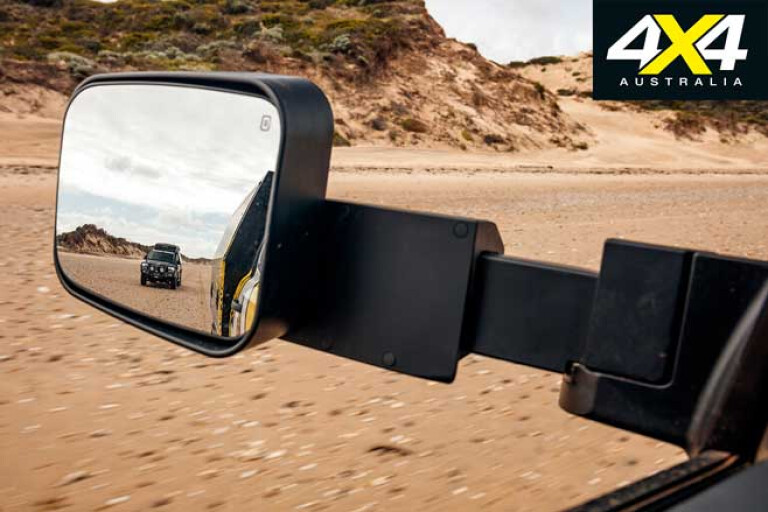 MSA 4 X 4 Towing Mirror Extended Jpg