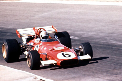 1971 Ferrari 312 B Red Boxer F1