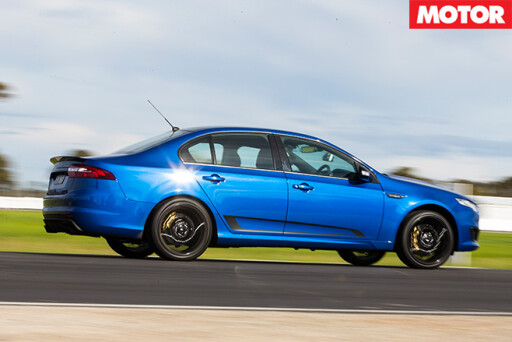 Ford falcon XR8 Sprint side driving