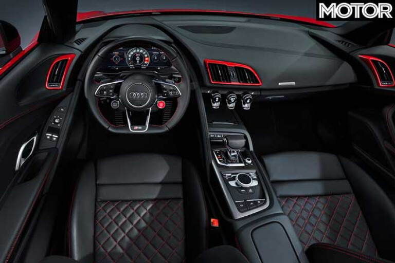 Audi R 8 RWD Spyder Interior Jpg