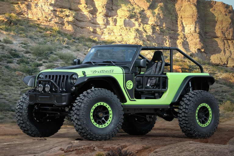 Jeep reveals Wrangler Trailcat concept