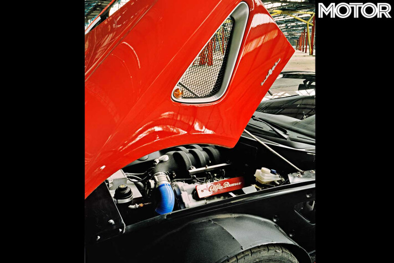 2006 Alfa Romeo 8 C Spider Prototype Engine Jpg