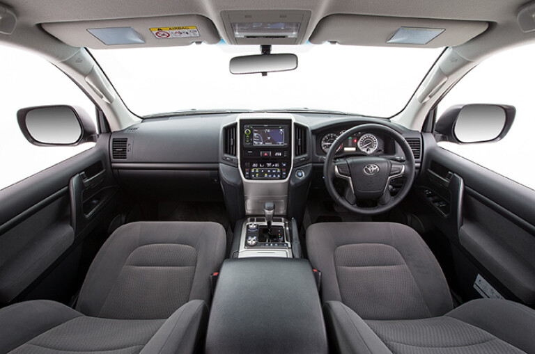 Toyota LandCruiser GXL interior