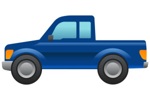 ford f-150 truck emoji