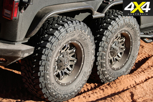 6x6 Jeep JK wheels