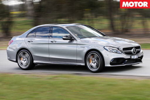 Mercedes-AMG C63 S driving side