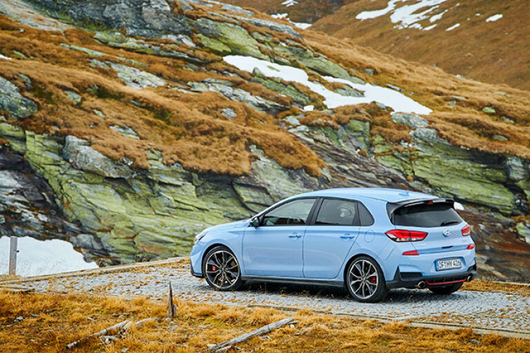 Hyundai i30 N Austrian Alps