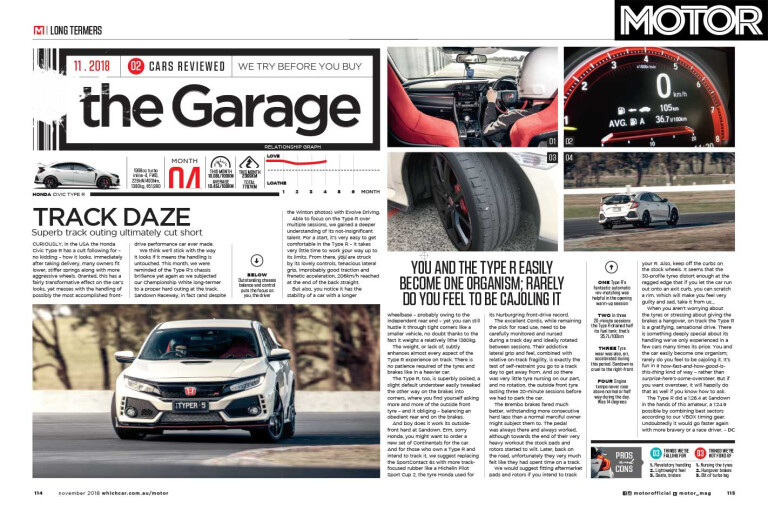 MOTOR Magazine November 2018 Garage Jpg