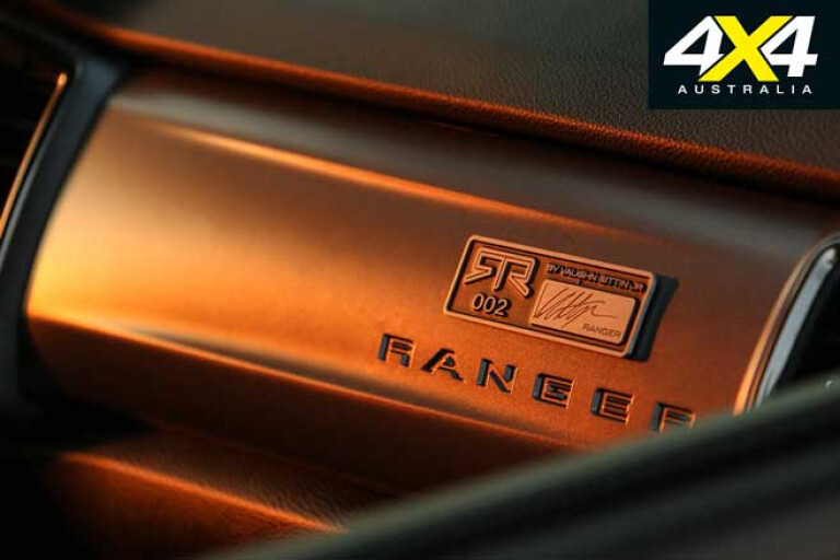 RTR Ford Ranger Rambler Concept Interior Badge Jpg