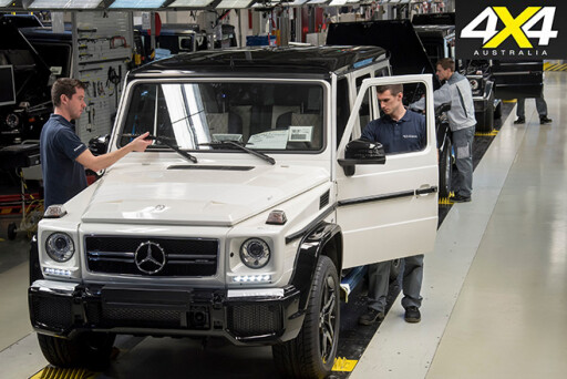 Mercedes-Benz producing G-Classes