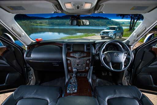 Nissan Patrol Ti interior