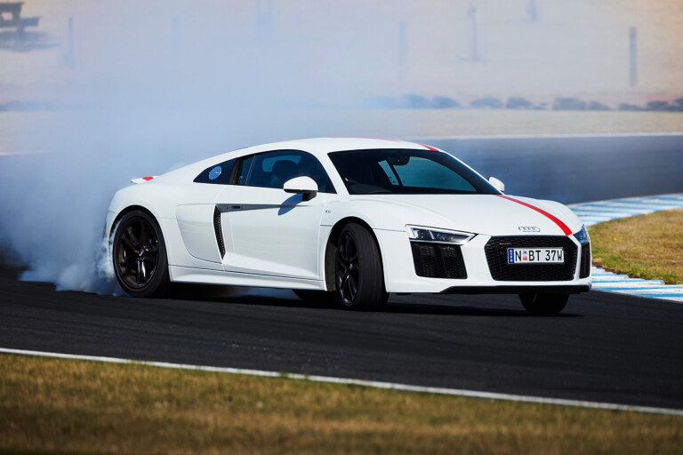 2018 Audi R8 V10 RWS review road and track