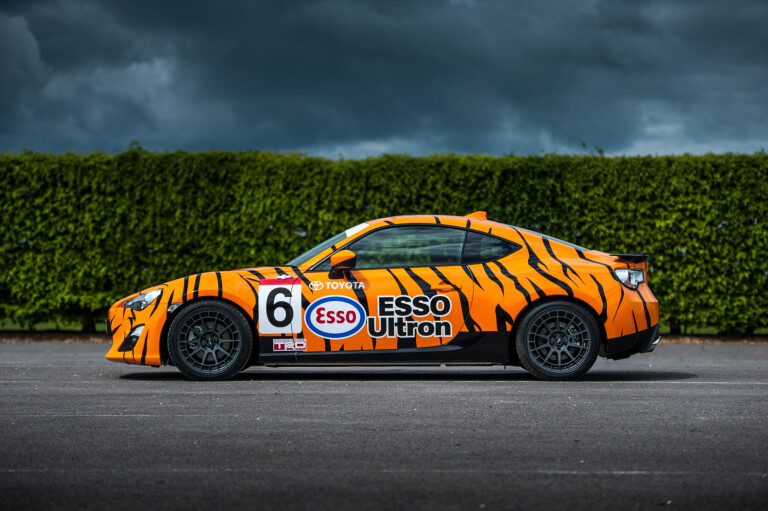 Toyota 86 in iconic livery for Goodwood
