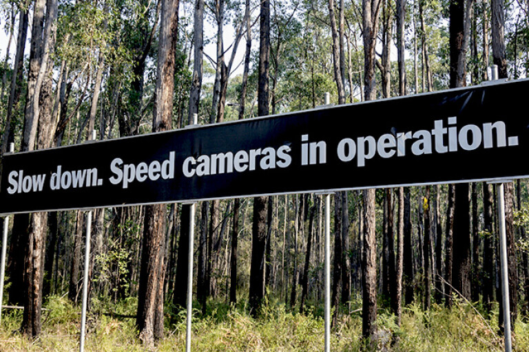 Speed Camera sign