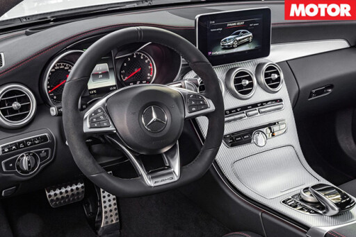 Mercedes-AMG C43 Coupe interior