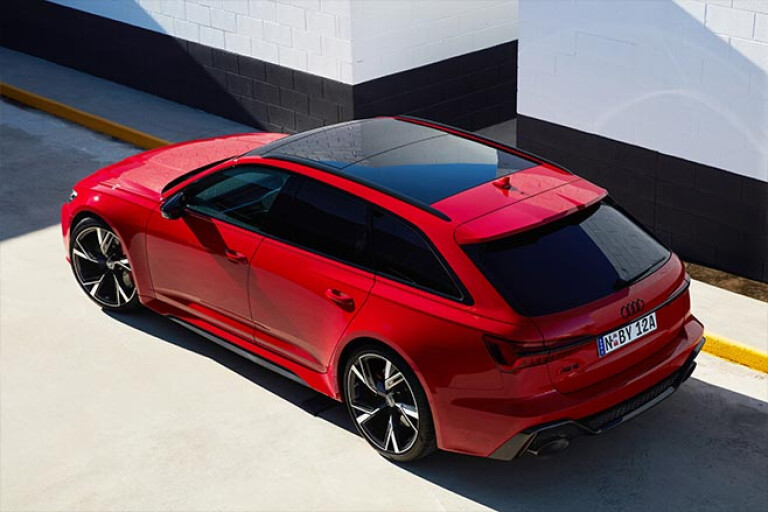 2020 Audi RS6 Avant top