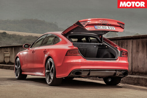 Audi rs7 sportback rear