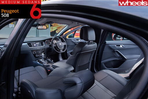 2016-Peugeot -508-mid -size -sedan -interior