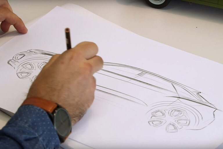 Volkswagen T Roc Design Teaser Sketch Jpg
