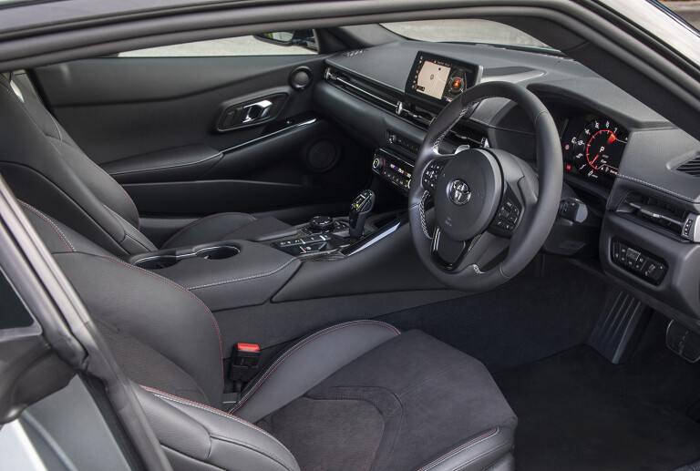 2020 Toyota Supra GT interior