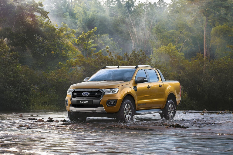 2019 Ford Ranger water crossing