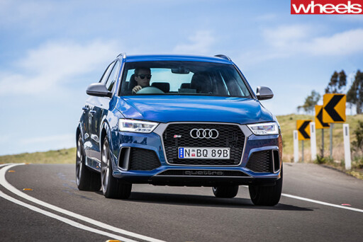 Audi -RS-Q3-driving -quattro