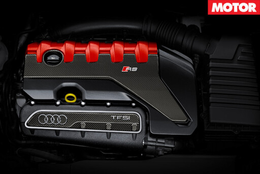 2017 Audi RS3 Sportback engine