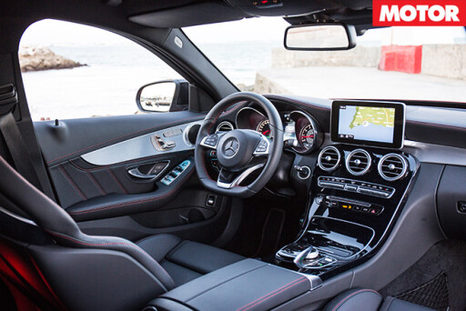 Mercedes-AMG C450 interior