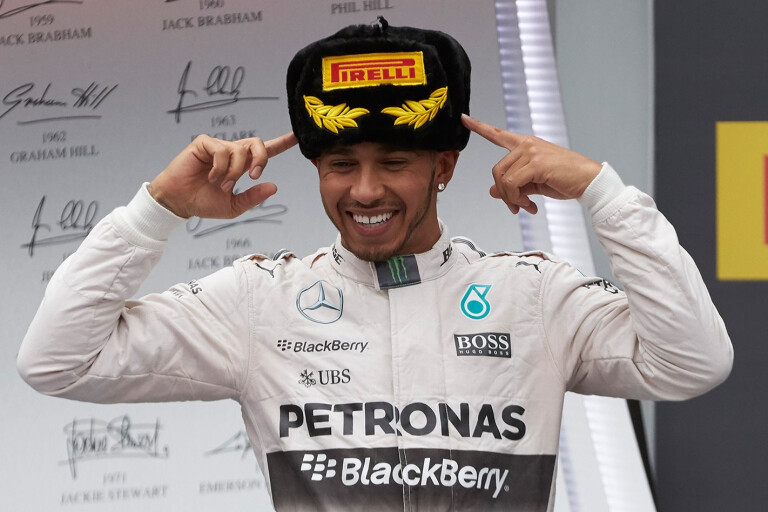 Lewis Hamilton wins in Russia en route to another F1 world title