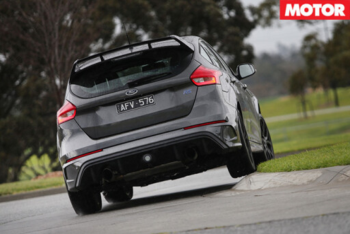 Ford Focus RS rear driving