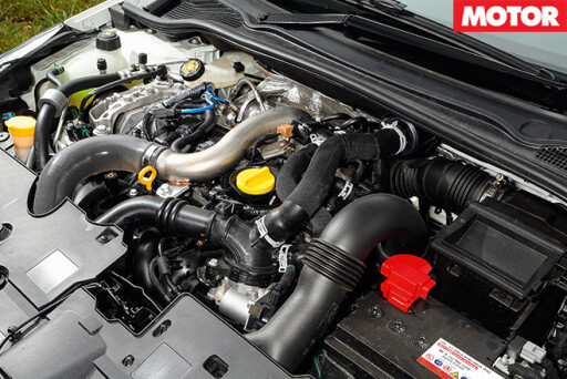 Renault Clio RS 220 Trophy engine