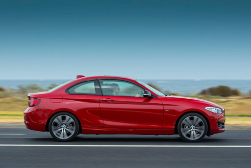 BMW 228i coupe red 1