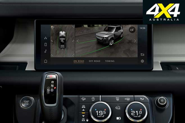 2020 Land Rover Defender Infotainment Screen Jpg