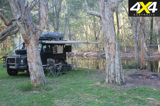 Getting -the -camp -set -up -at -the -Sandbar -bush -campsite -(4)