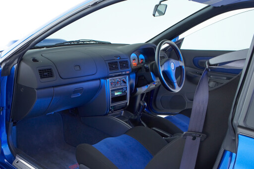 1999 Subaru WRX STi 22B interior