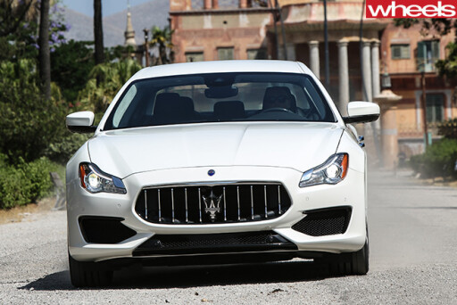 Maserati -Quattroporte -fascia