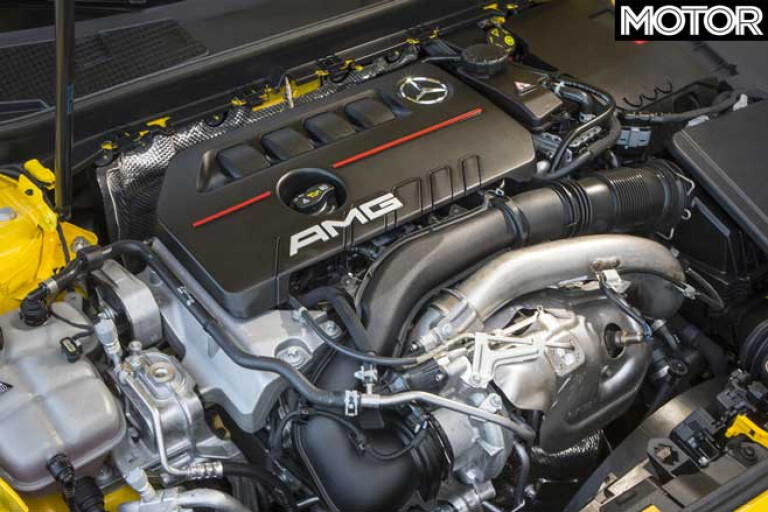 2020 Mercedes AMG A 35 Engine Jpg
