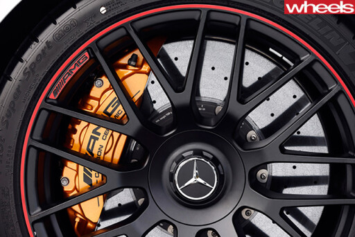 Mercedes -AMG-Wheel -with -brake -caliper