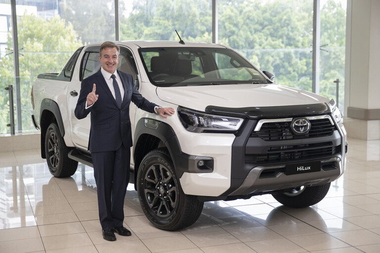 Toyota Australia President and CEO Matthew Callachor