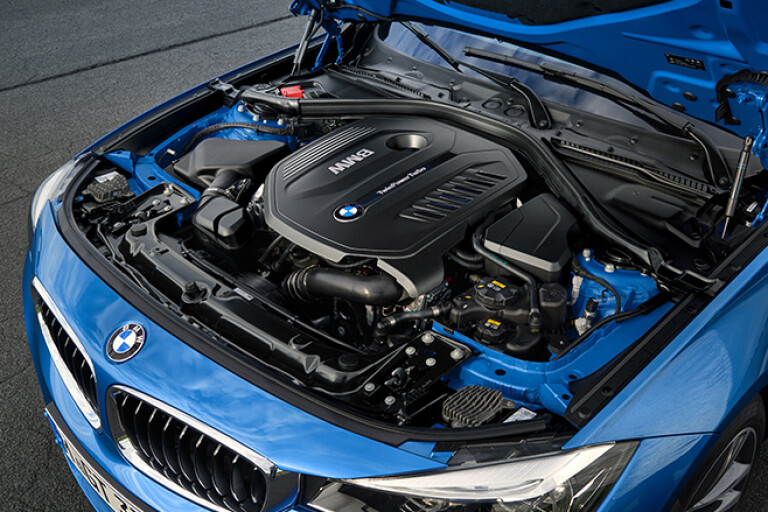 BMW 3 series GT engine