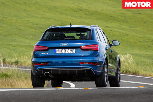 Audi RS Q3 performance rear