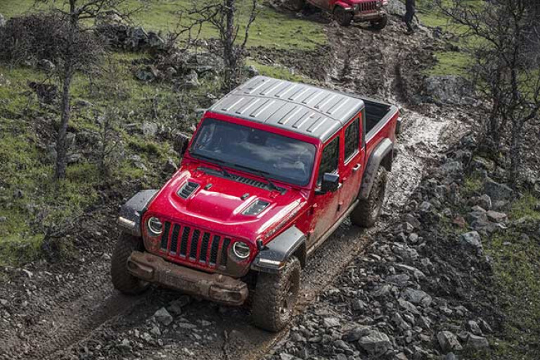 Jeep Gladiator offroad
