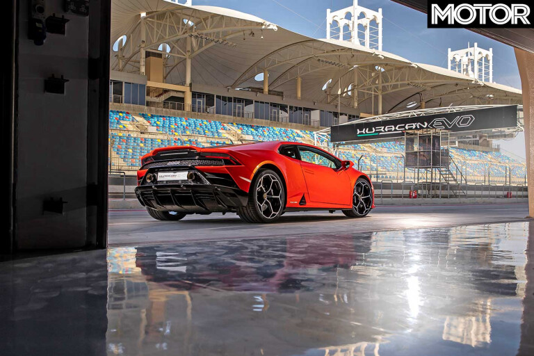 2019 Lamborghini Huracan Evo Rear Static Jpg