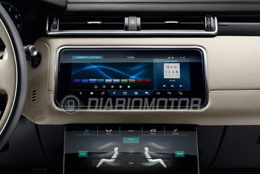 2018 Range Rover Velar touchscreen