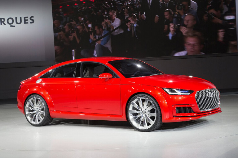 Audi TT Sportback concept reveal paris motor show 2014