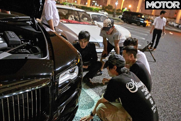 Finding Japan Car Culture Rolls Royce Wraith Black Badge Daikoku Parking Area Car Enthusiasts Jpg