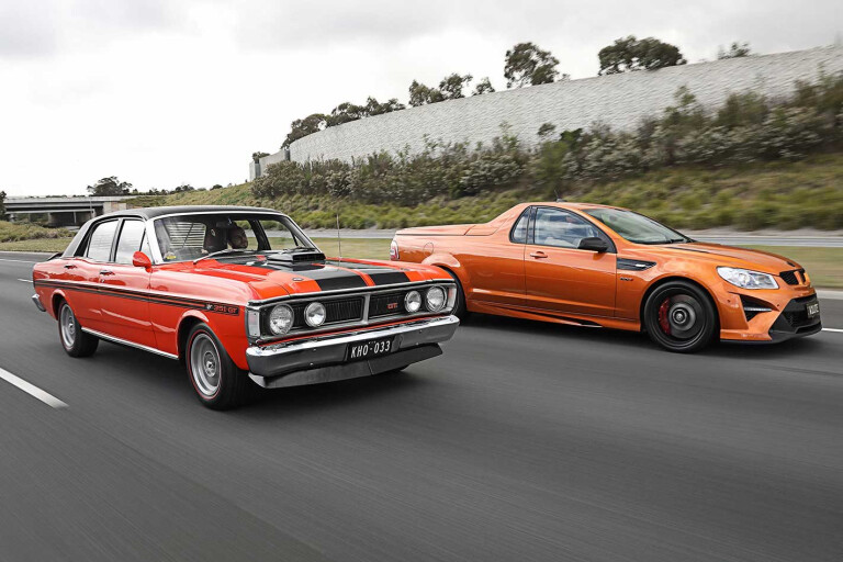 2018 HSV Maloo W1 vs 1971 Ford Falcon XY GT-HO Phase III comparison review
