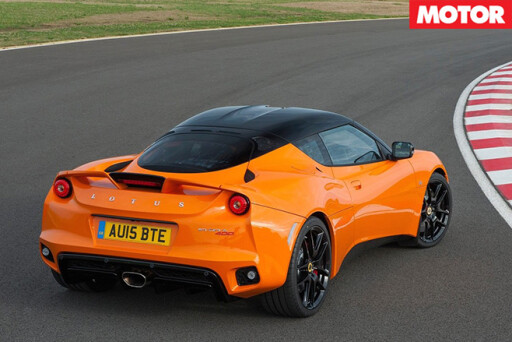 Lotus evora 400 rear